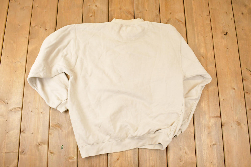 Vintage 1990s Canada Geese Embroidered Heavyweight Crewneck Sweatshirt Mens L