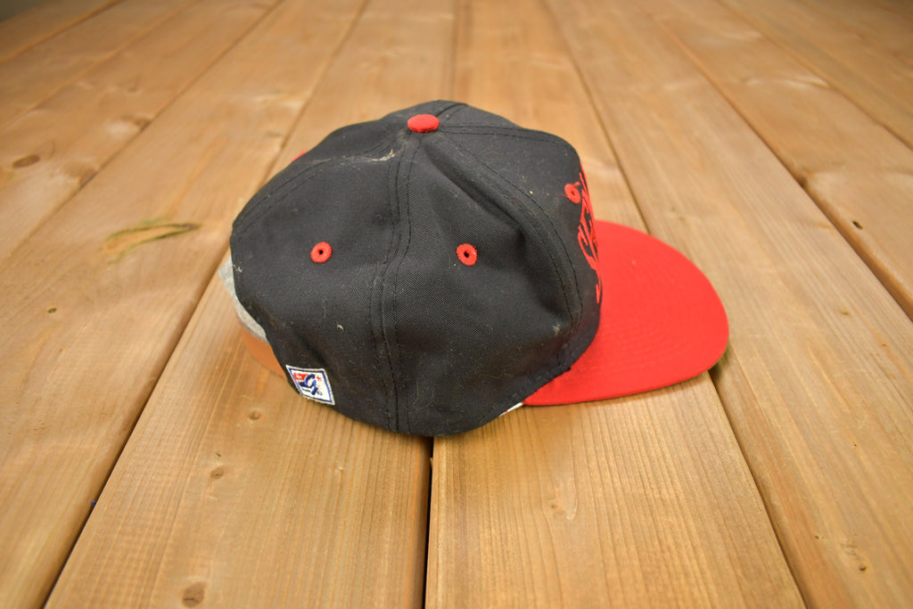 Vintage 1990s Ottawa Senators NHL The Game Strap Back Hat