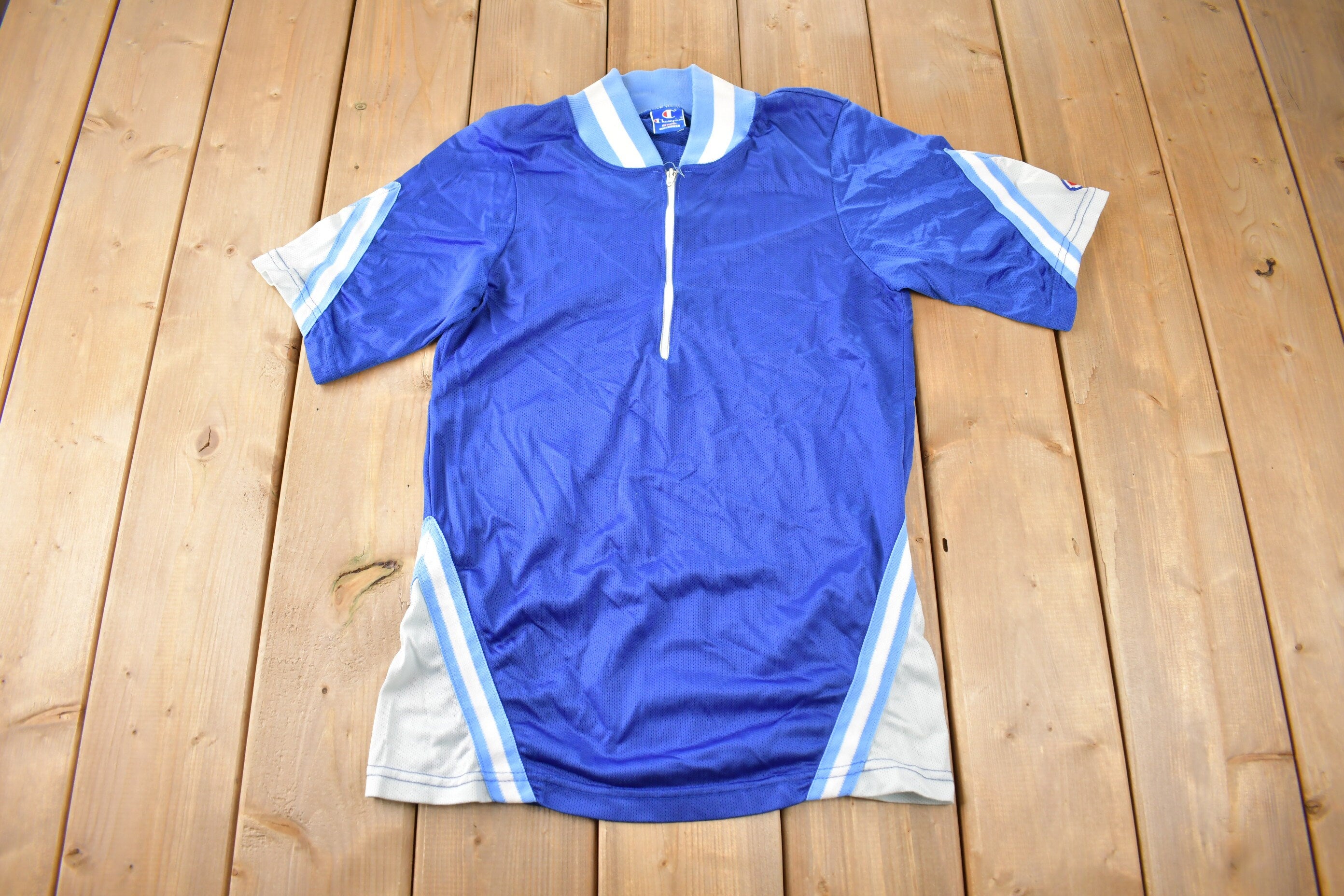 Vintage 1990s Brookville Champion Cycling Jersey Size M Made In USA