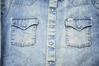Vintage 1990s Carhartt Denim Jean Shirt