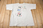 Vintage 1990s Disney Mickey Mouse & Friends Florida Graphic T-Shirt