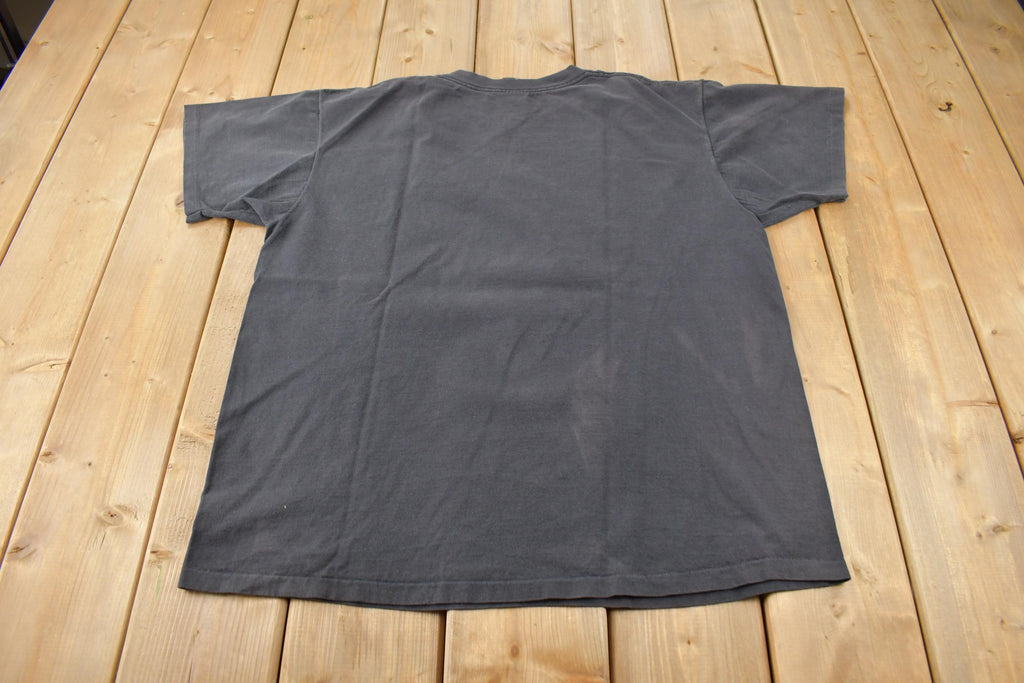 Vintage 1992 Bad To The Bone Single Stitch 3D Emblem T-Shirt Made In USA Size XL