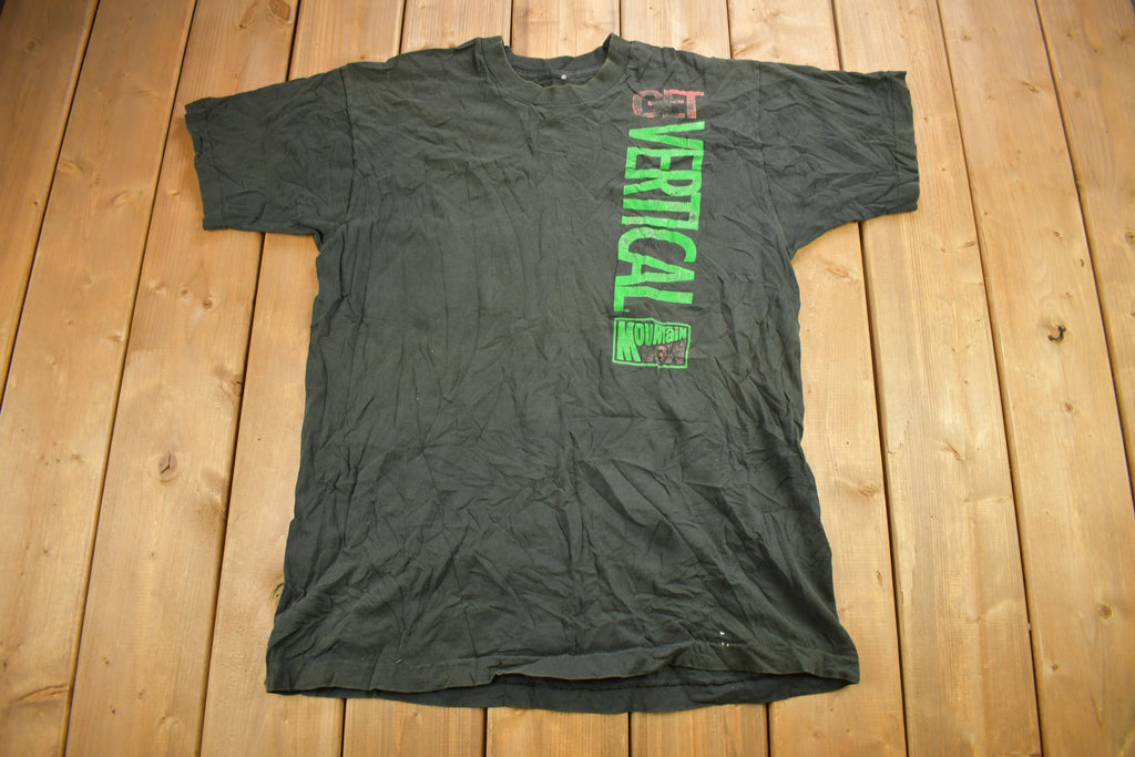 Vintage 1993 Mountain Dew Get Vertical Graphic T Shirt