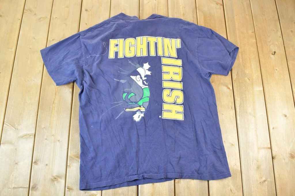 Vintage 1990s Notre Dame Fighting Irish FAB University Collegiate T-Shirt