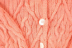 Vintage 1990s Doncaster Sport Cable Knit Cardigan Sweater Women's M  Preppy Knit Cardigan  Fancy Knit Vintage Cardigan