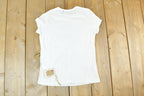 Women Vintage Vigoss Bedazzled Crown Y2K T-Shirt