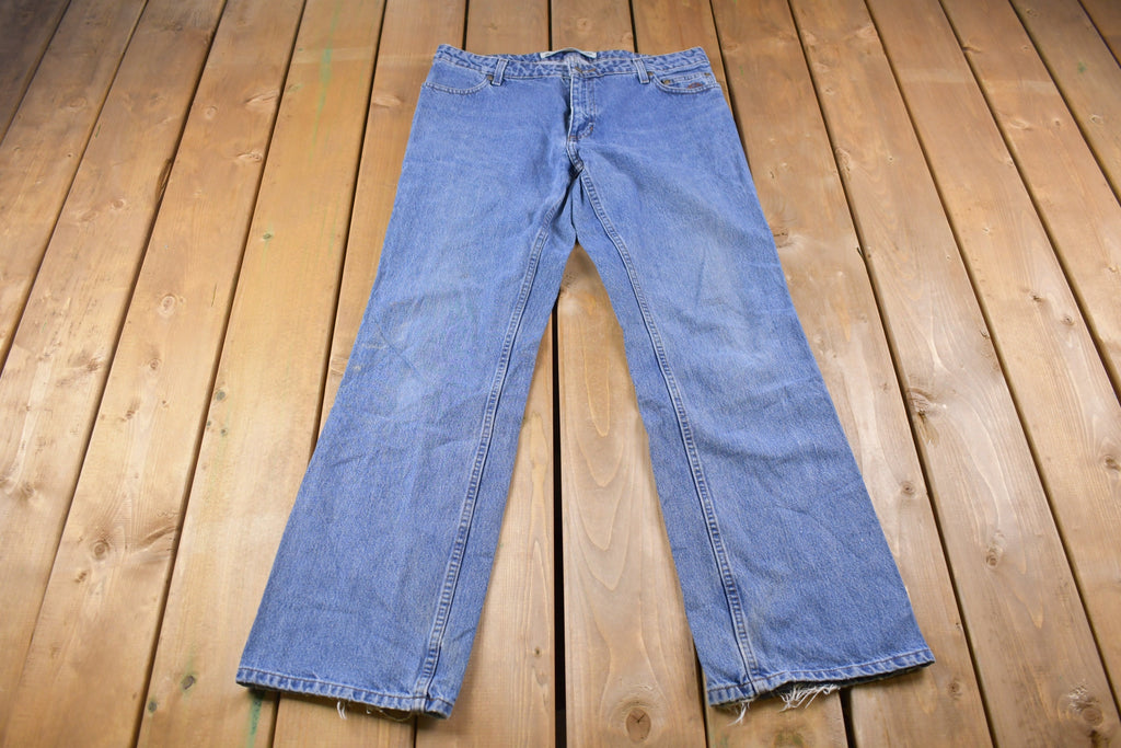Vintage 1990's Harley Davidson Blue Jeans 34 x 32