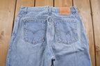 Vintage 1990s Levi's 550 Red Tab Jeans Size 32 x 32