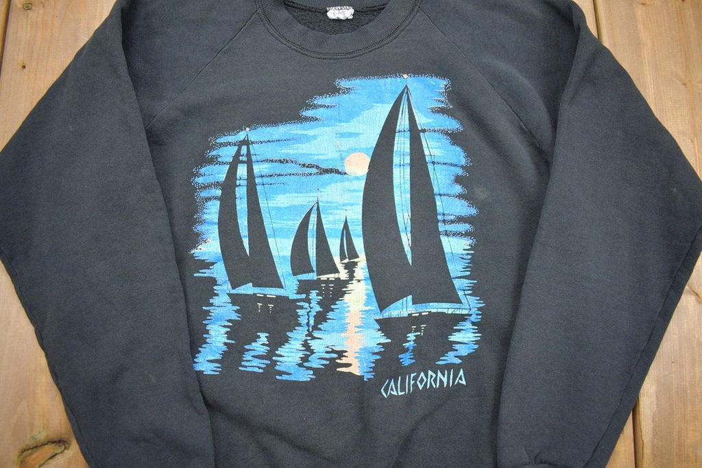 Vintage 1990s California Sailboat Sweatshirt