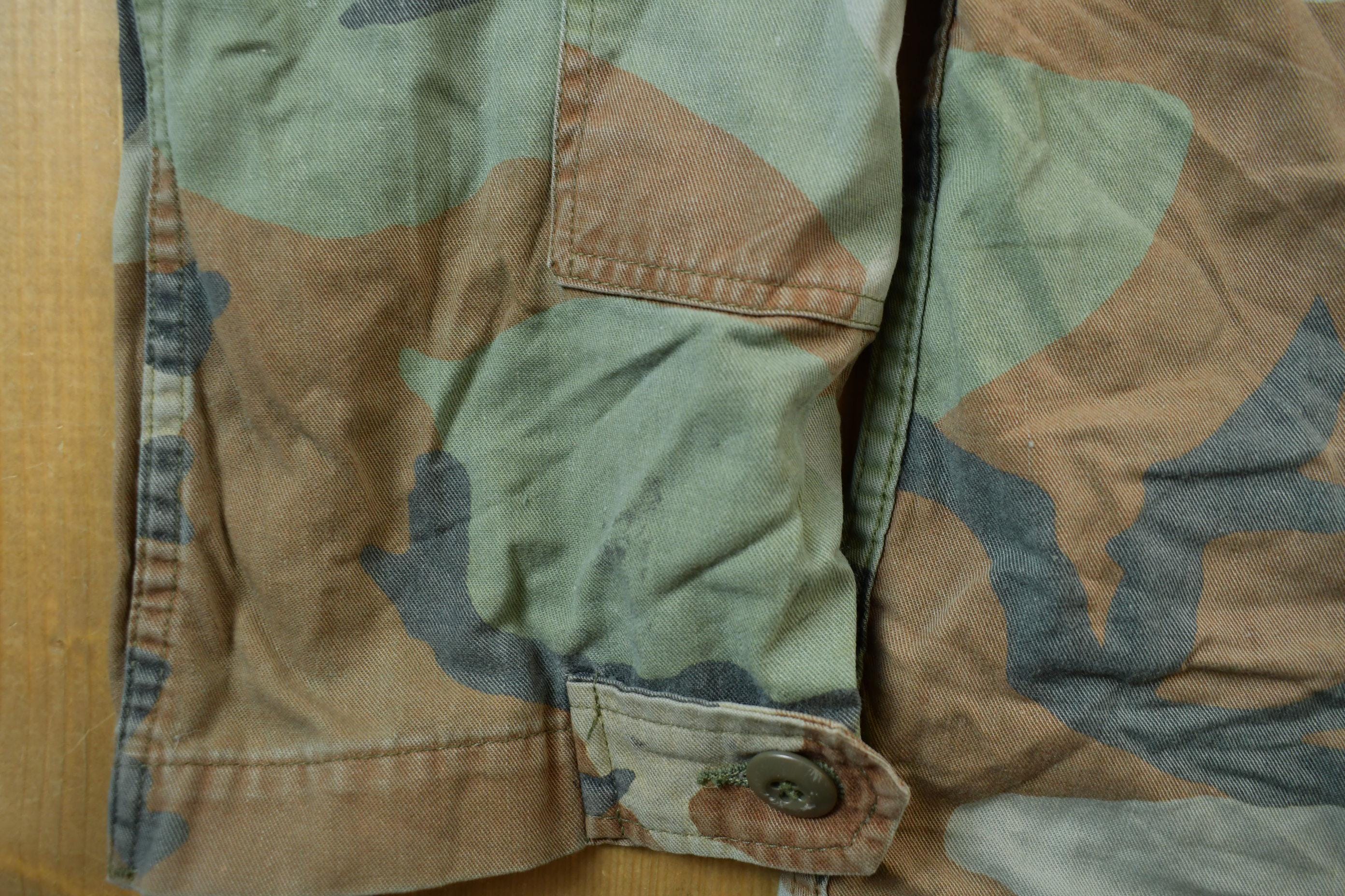 Vintage Military Button Up Shirt