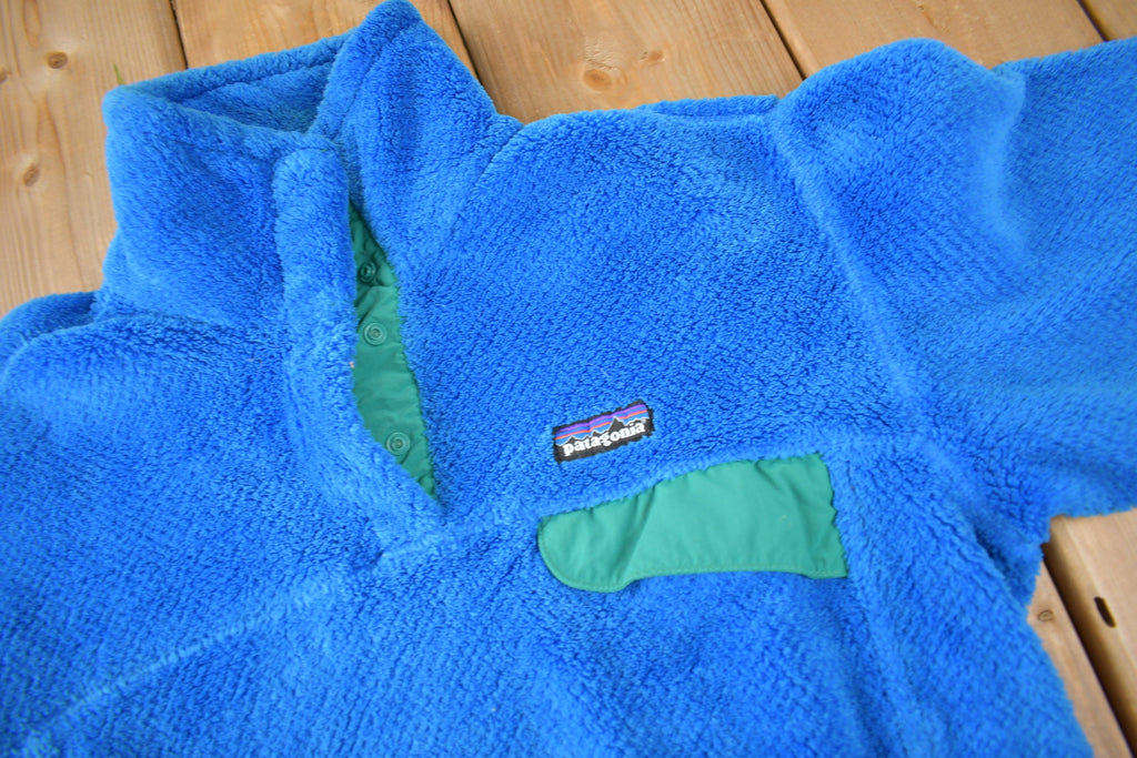 Vintage Y2K Patagonia T Snap Fleece Sweater Size Womens M