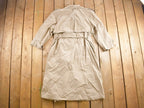 Vintage 1980s Full Length Trench Coat