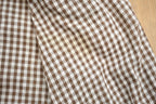 Vintage 1990s Fruit Of The Loom Royal Collection Gingham Casual Button Up Shirt