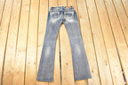 Vintage Deadstock Y2K Grace In LA Bedazzled Bootcut Low Rise Jeans Women's Size 26 x 32