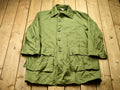 Vintage 1990s Military Button Up Overcoat