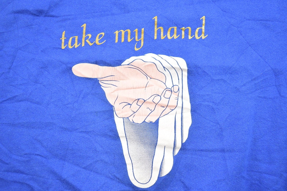 Vintage 1990s Celestial Religious Theme Crewneck Sweater