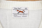 Vintage Knitted J.C Penny The Fox Sweater