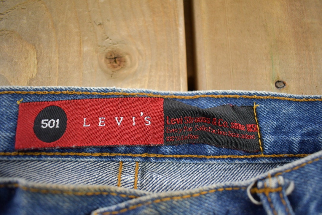 Vintage 1990s Levi's 501 Jeans Size 34x34