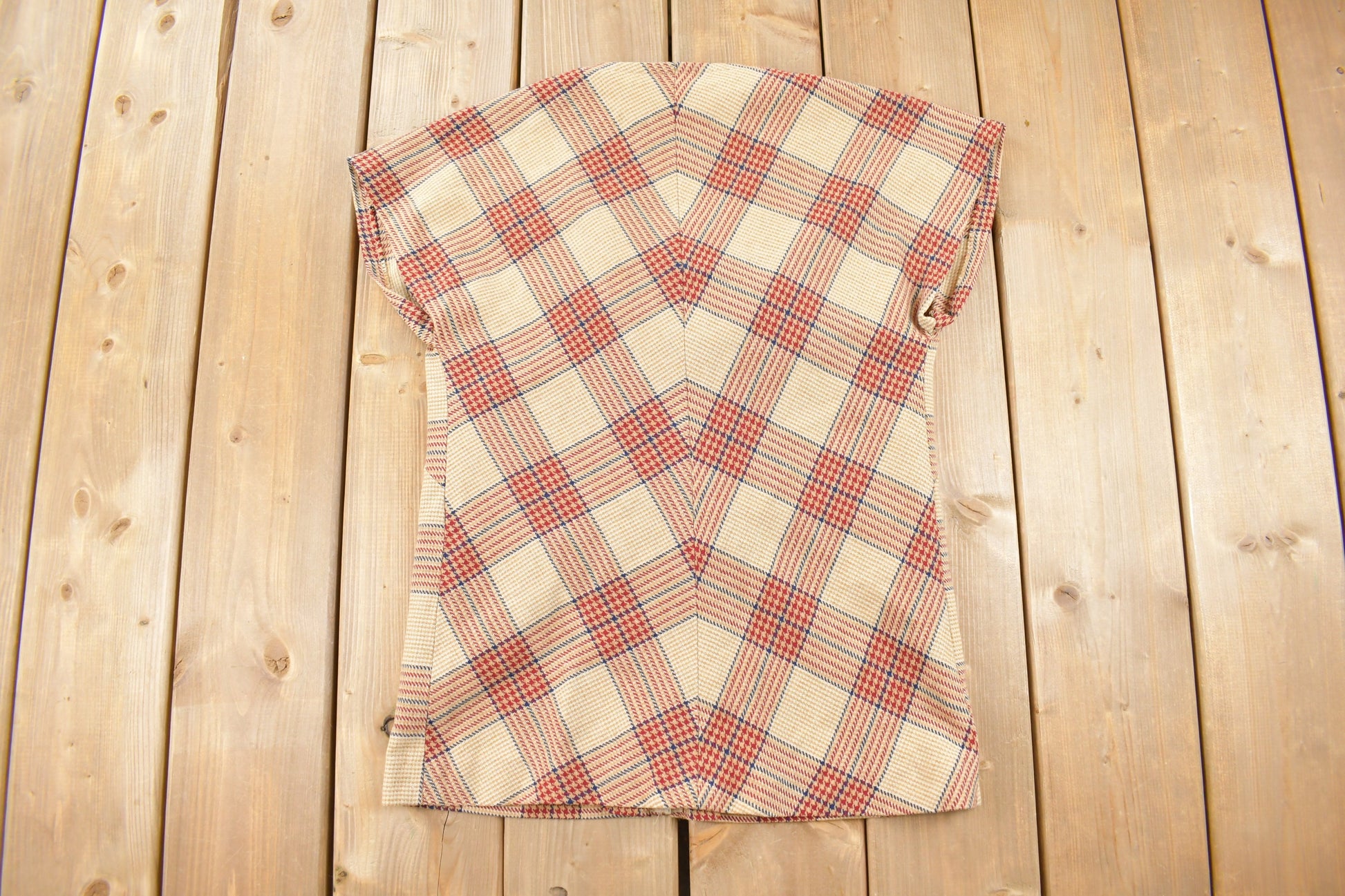 Vintage 1970s Wool Vest Sweater