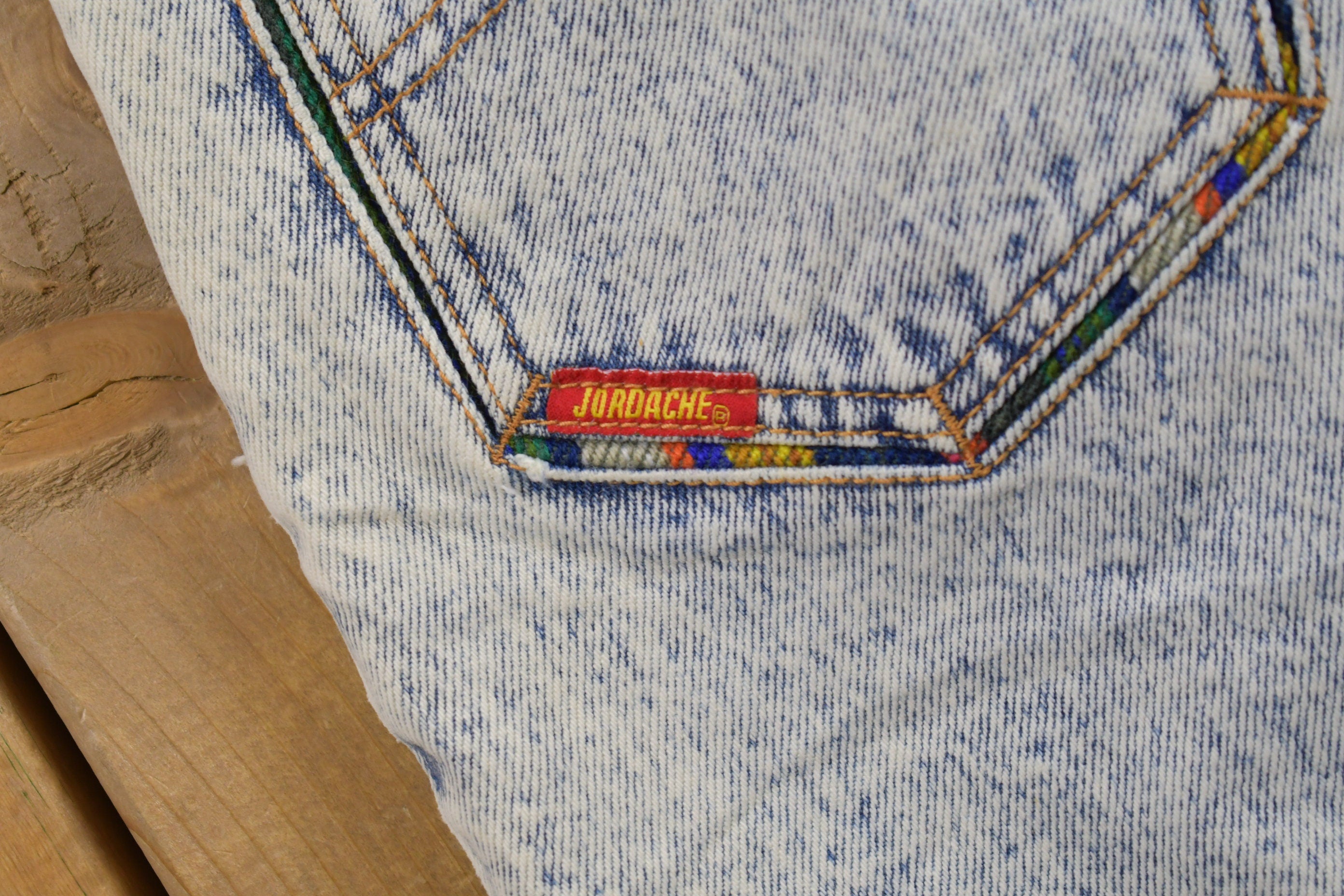 Vintage 1980s Jordache Denim Skirt Size 25