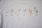 Vintage 2000s Mickey Mouse Evolution T-Shirt
