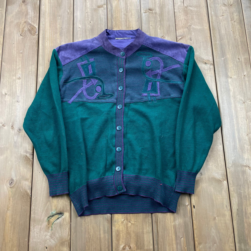 Vintage Abstract Knitted Sweater