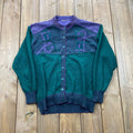 Vintage Abstract Knitted Sweater