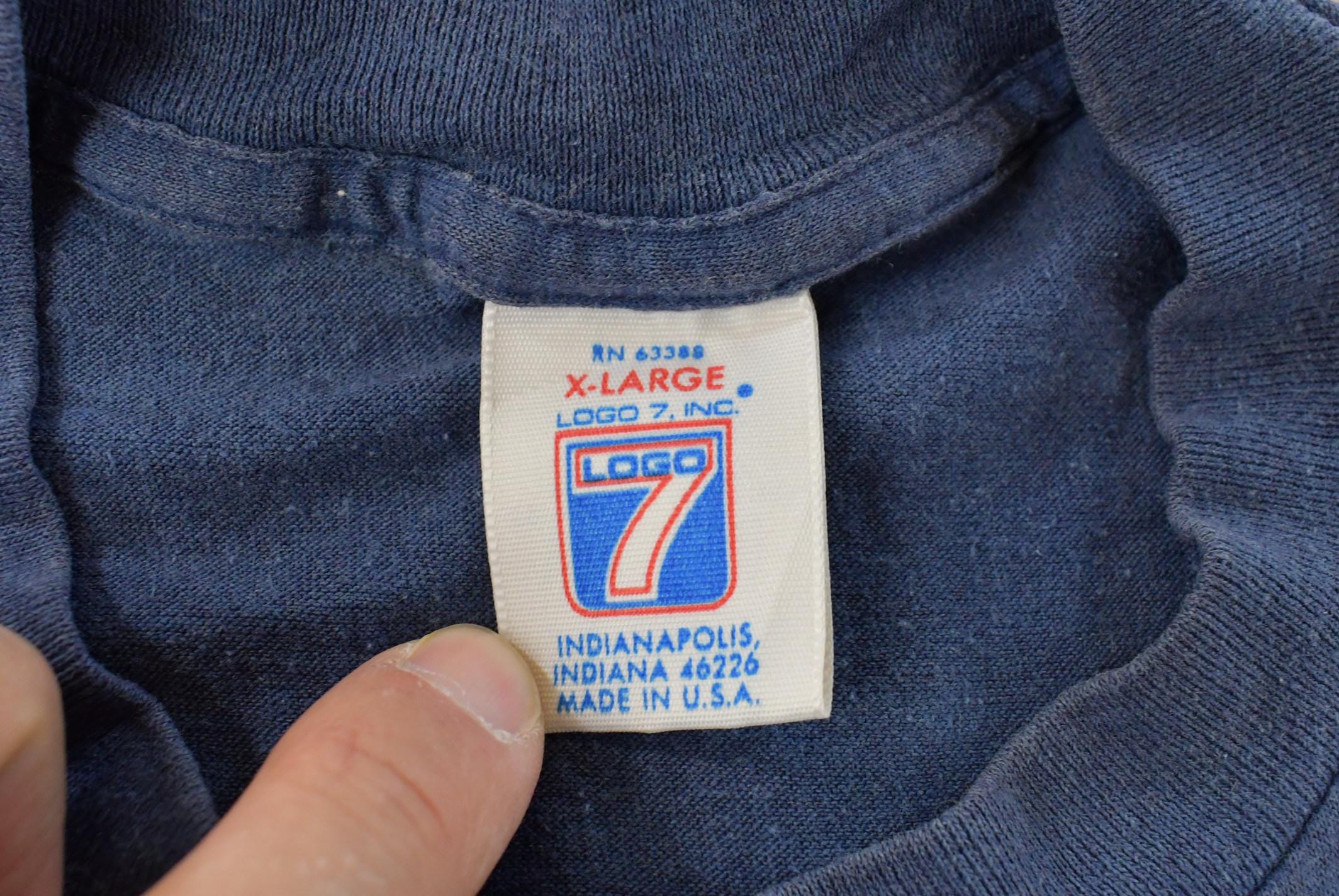 Vintage 1980s Logo 7 Chicago Bears Champions T-Shirt Men's M