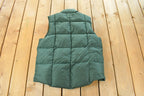 Vintage 1990s Lands' End Down Puffer Vest Jacket Women's M