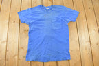 Vintage 1990s Fruit of the Loom Blank Pocket T-Shirt Men's Medium