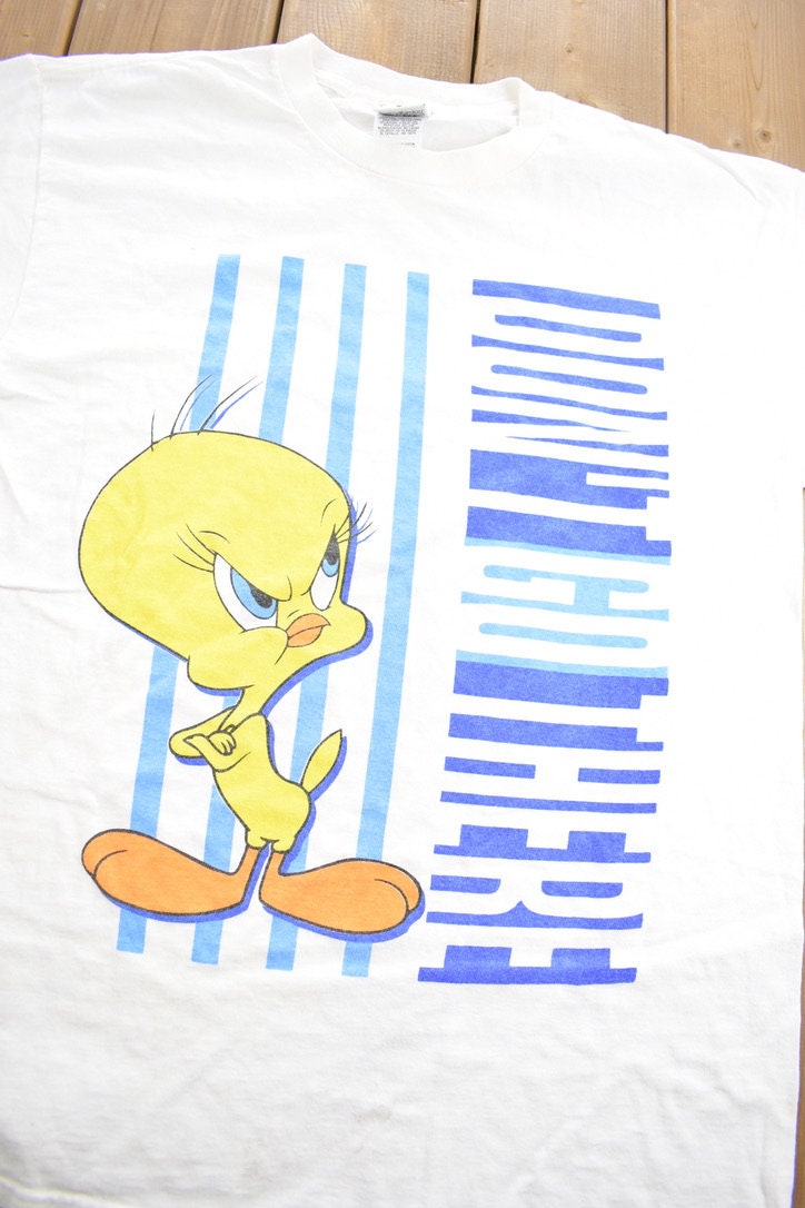 Vintage 1990s Tweety Bird ' Don't Go There' T-shirt