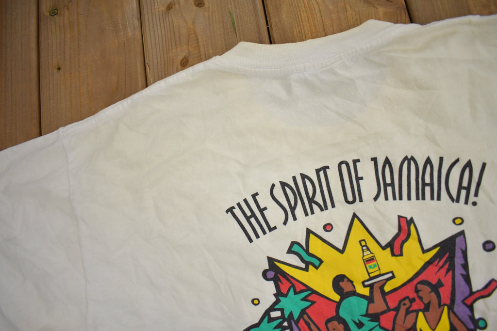 Vintage 1990s Appleton Jamaica Rum Graphic T Shirt