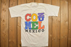 Vintage 1990s Mexico Cozumel Travel T-Shirt