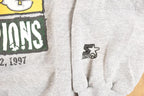 Vintage 1997 Starter Green Bay Packers NFC Championships NFL Crewneck Sweatshirt Mens L