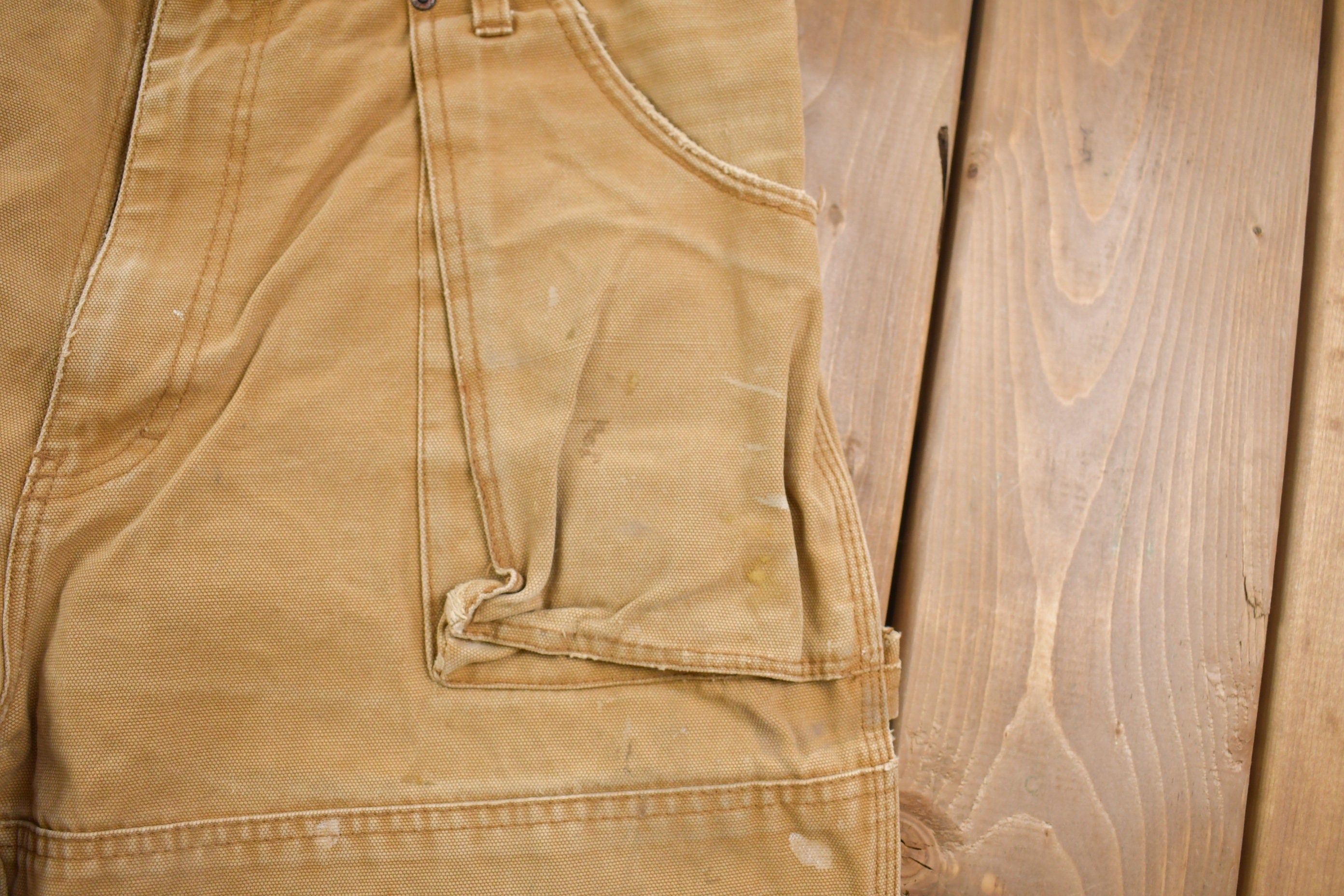 Vintage 1990s Thrashed Dickies Double Knee's 36 x 30