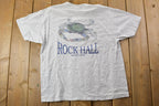 Vintage 1990s Rock Hall Marine Railway Souvenir T-Shirt