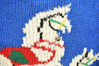 Vintage 1980s Marry Go Round Horse Knitted Sweater