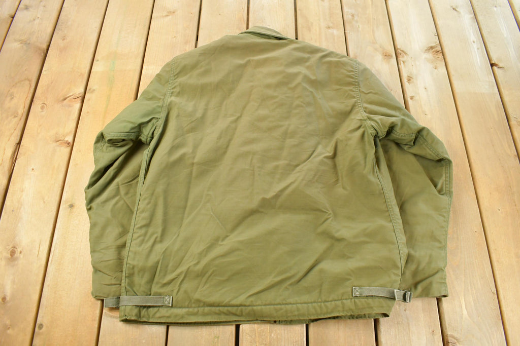 Vintage 1985 Military Cold Weather Field Coat Men's Large
