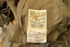 Vintage 1970s Full Length Markette Green Trench Coat