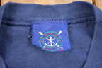 Vintage 1990s Fatima Oarsman Embroidered Crewneck Sweatshirt