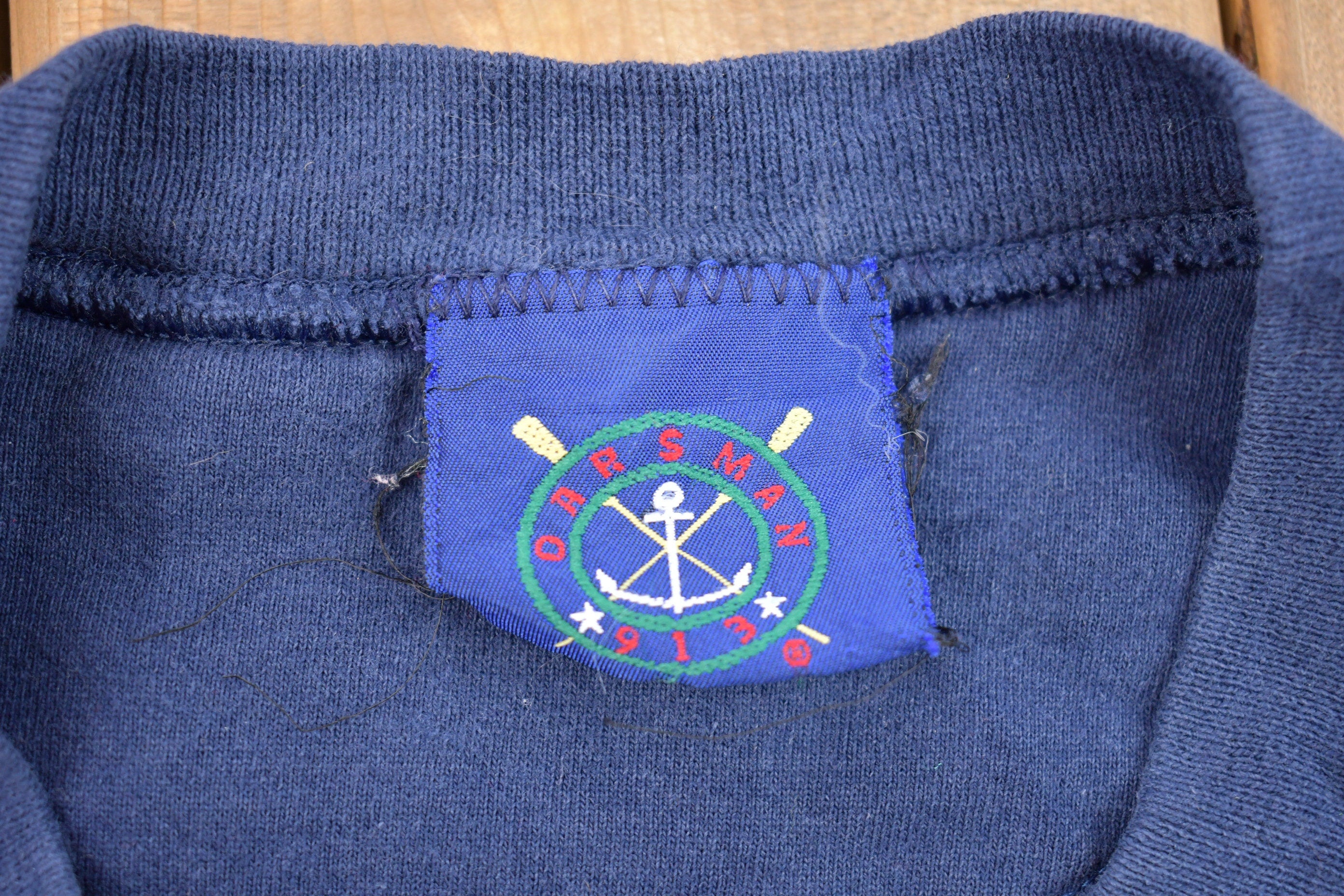 Vintage 1990s Fatima Oarsman Embroidered Crewneck Sweatshirt