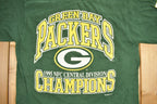 Vintage 1995 Green Bay Packers NFL Champions T-Shirt