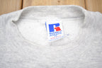 Vintage 1990s Grey Russell Athletics Blank Crewneck Sweatshirt