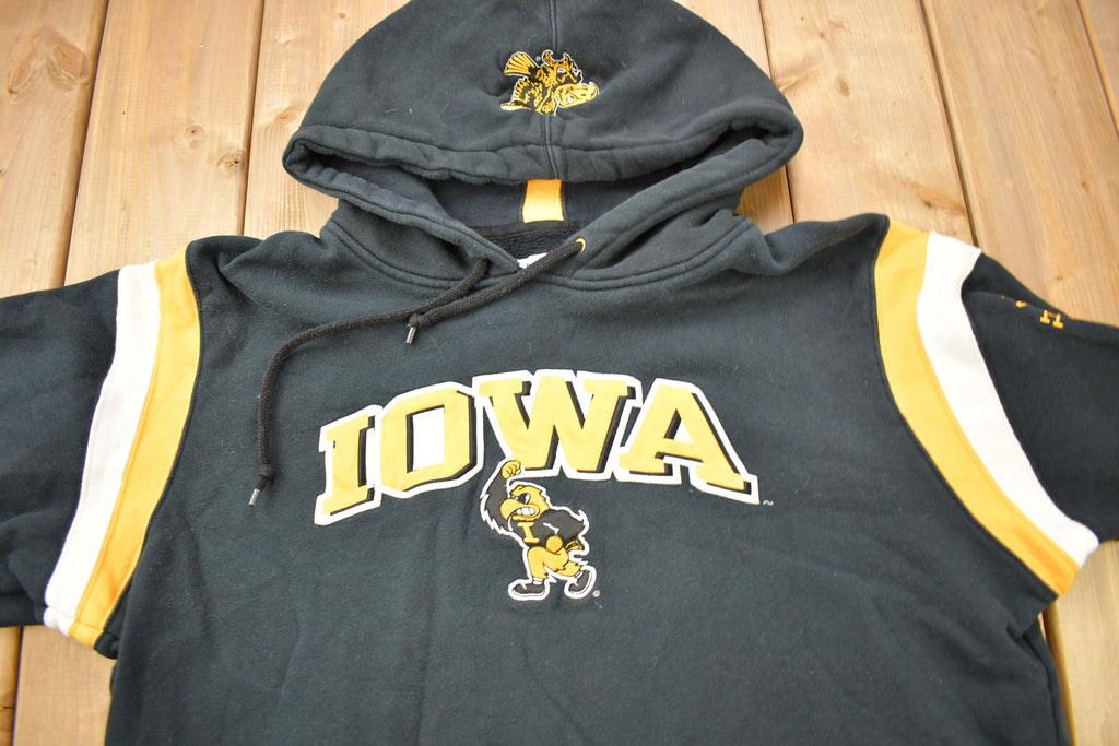 Vintage 1990s Iowa State University Hawkeyes Collegiate Hoodie