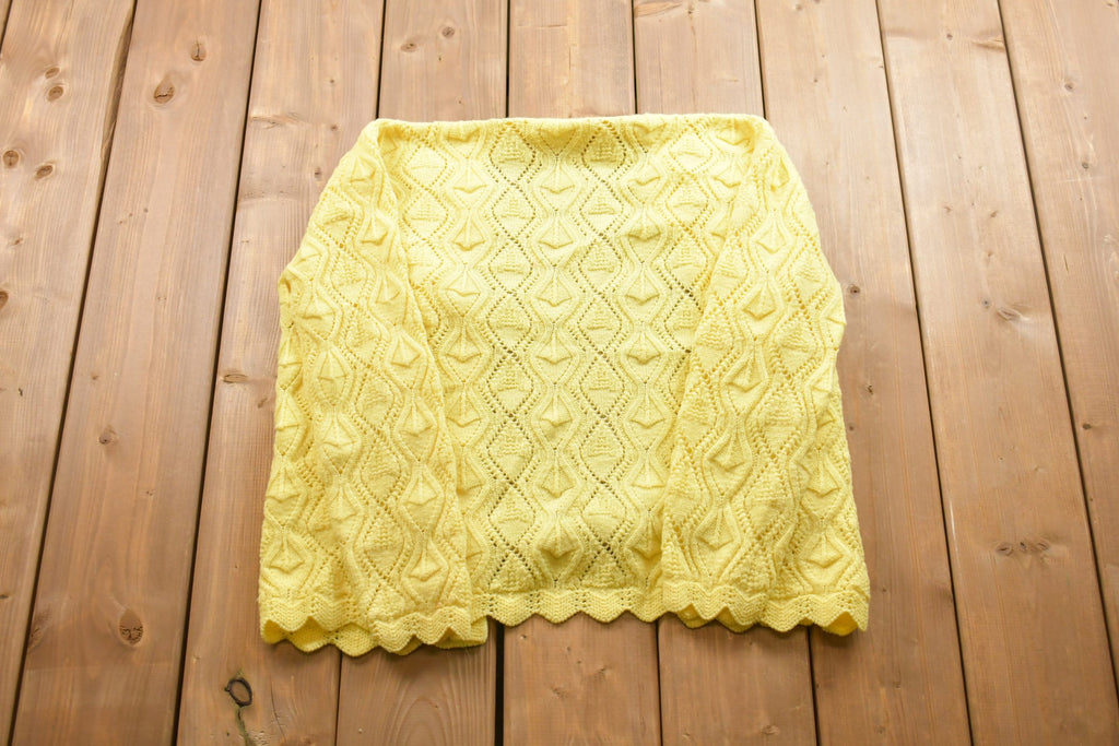 Vintage Knitted Cardigan Sweater