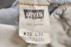 Vintage 1990s Levi's 501 Red Tab Denim Jeans Size 28 x 30