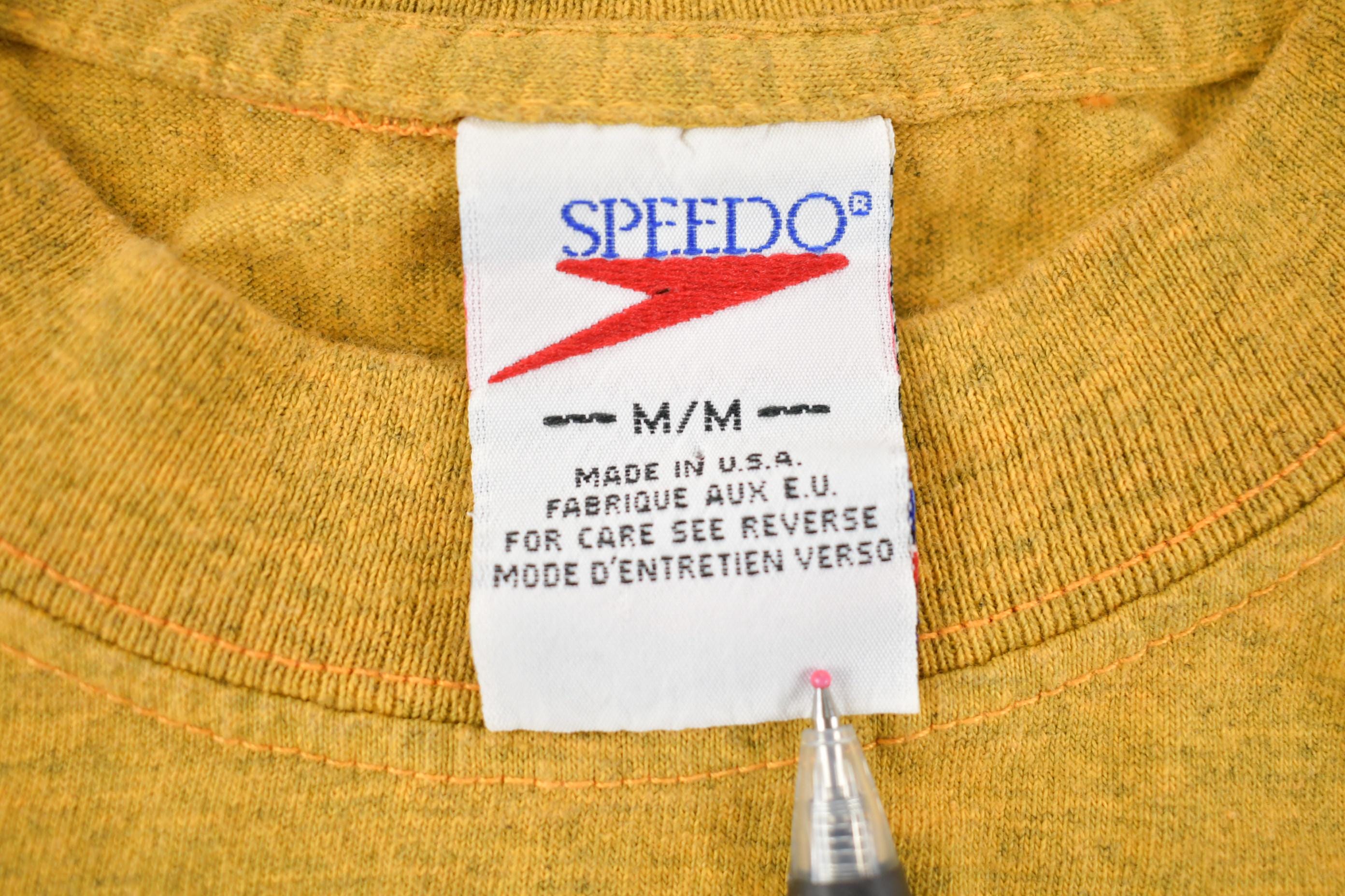 Vintage 1996 Speedo USA Graphic T-Shirt Made In USA