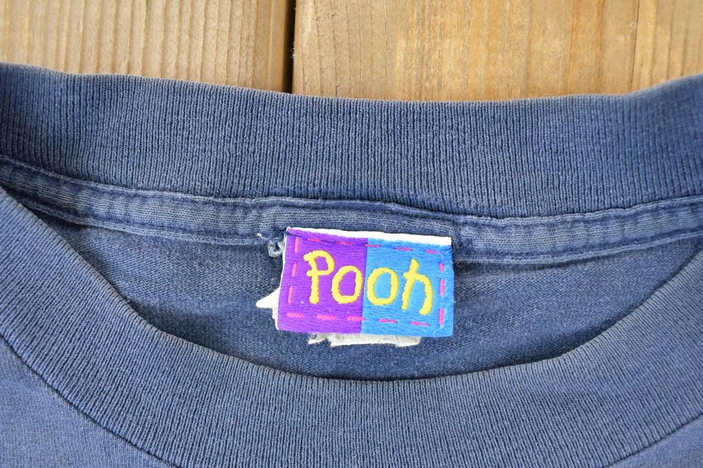 Vintage 1990s Pooh Bear Disney Cartoon Promo T-Shirt