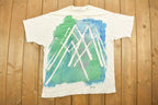 Vintage 1987 Harvey Woods Water Colour Graphic T-Shirt
