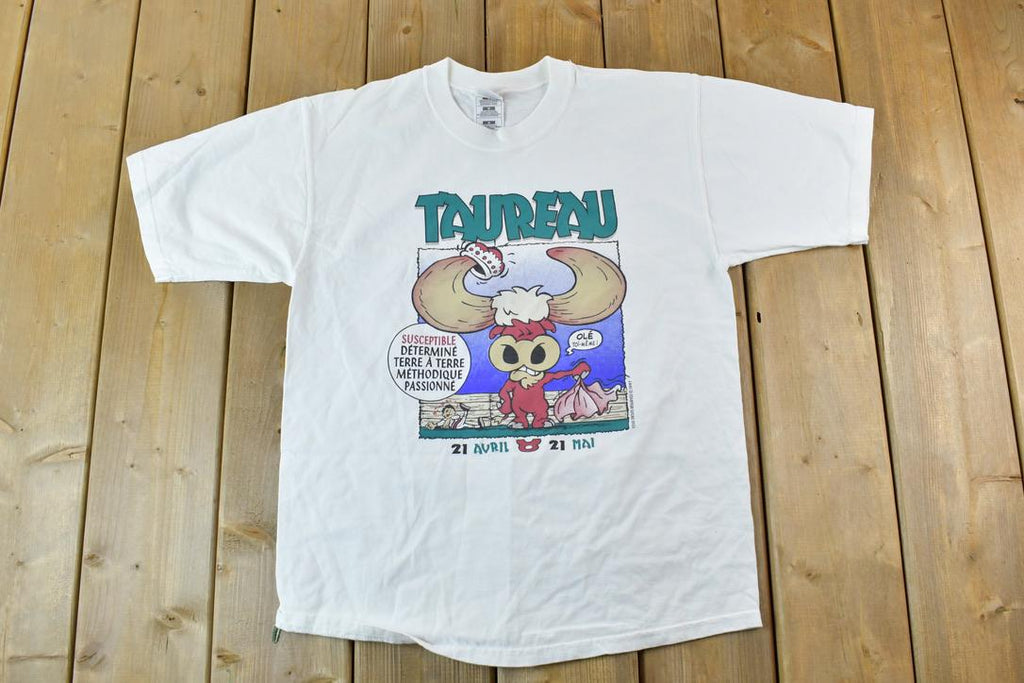 Vintage 1990s French Taureau Souvenir T-Shirt